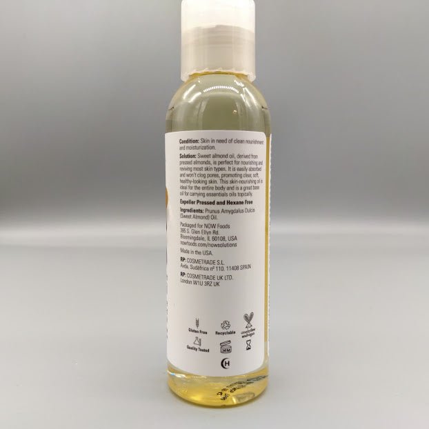 Aceite de Almendras - Almond Moisturizing Oil 100% Pure 4 Oz
