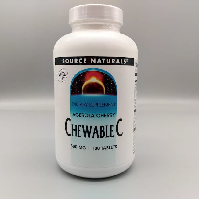 Acerola Cherry Chewable C - 500 Mg - 100 Tablets