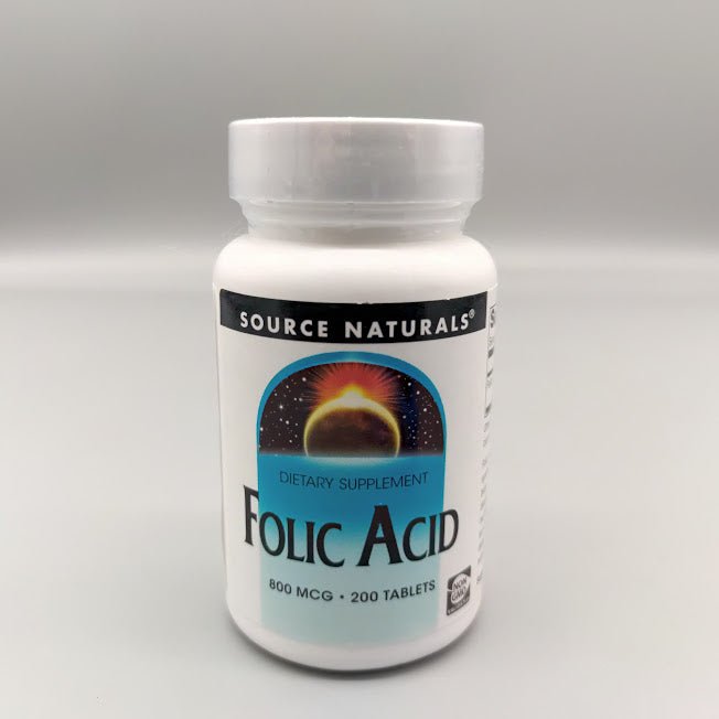 Ácido Fólico - 800MCG - 200 Tablets