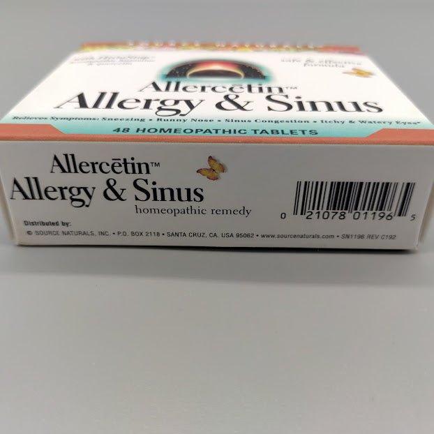 Allercetin - Allergy & Sinus 48 tablets