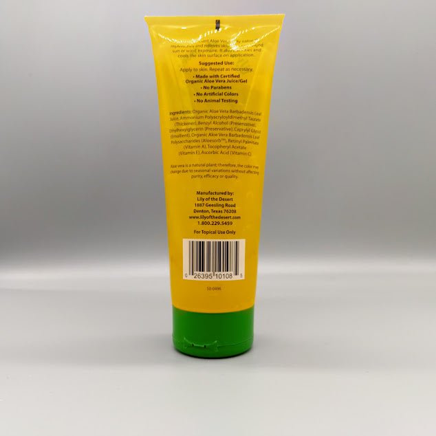 Aloe Vera Gelly - Soothing Moisturizer - 8oz