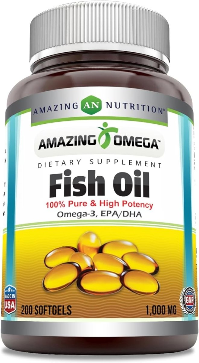 Amazing Omega Omega Fish Oil 200 Softgels