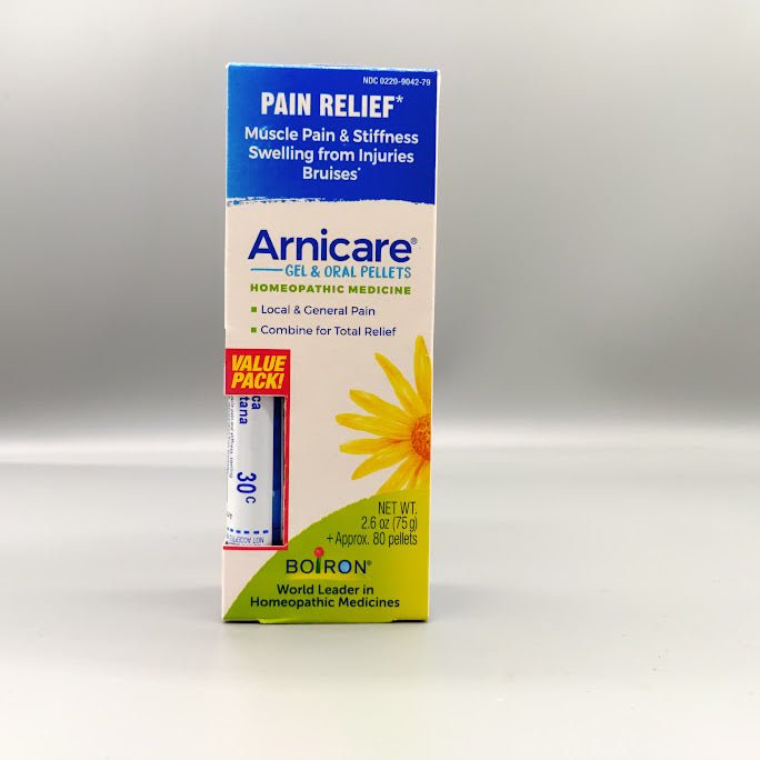 Arnicare Gel &amp; Value Pack, 2.6oz, 80 Pellets