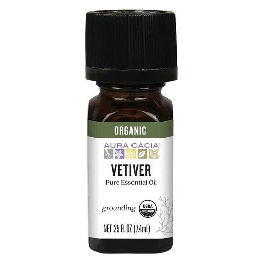 Aura Cacia Organic Vetiver