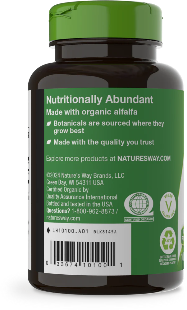 Alfalfa Leaves 100 Capsulas