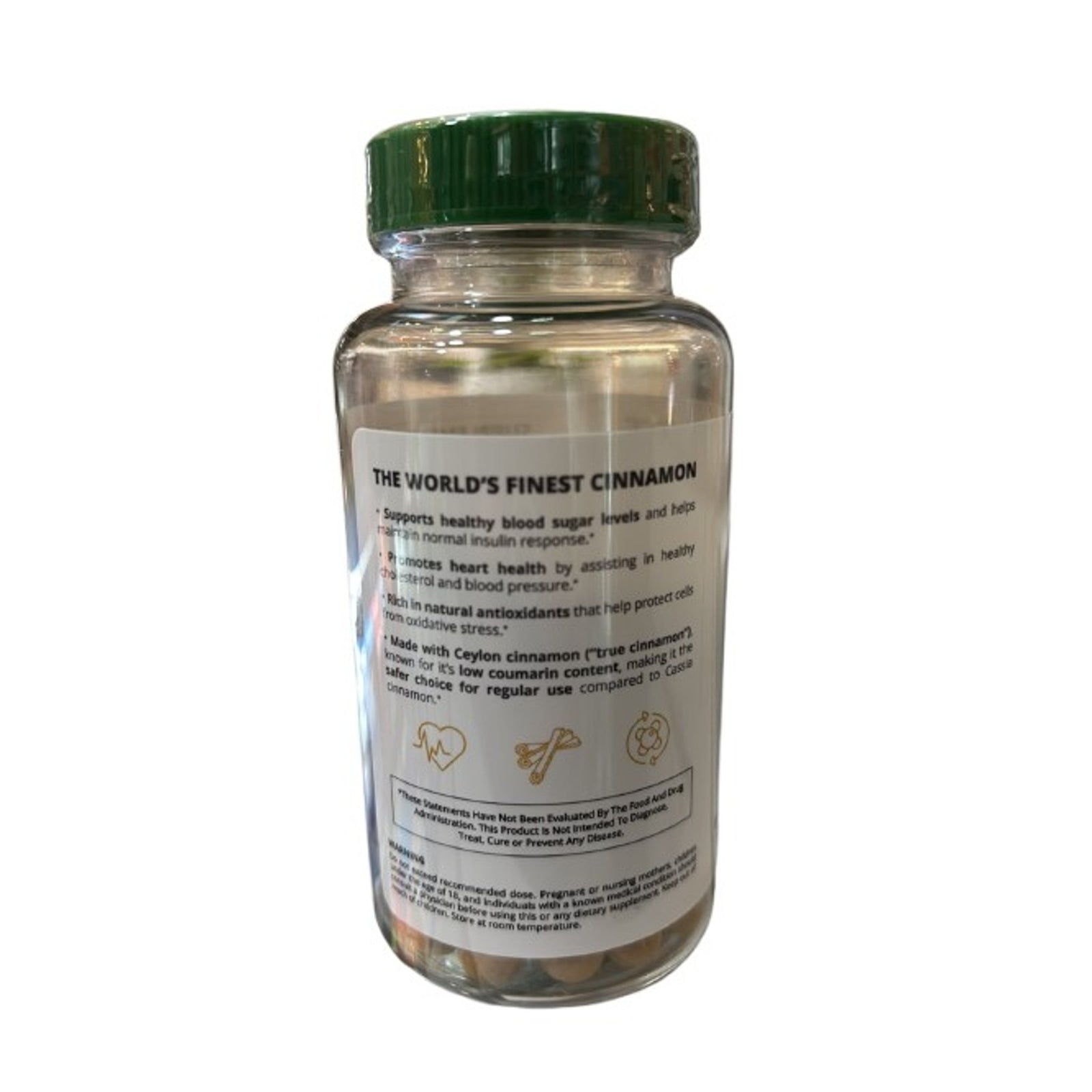 Canela de Ceilán 1000 mg - 60 Cápsulas Veganas