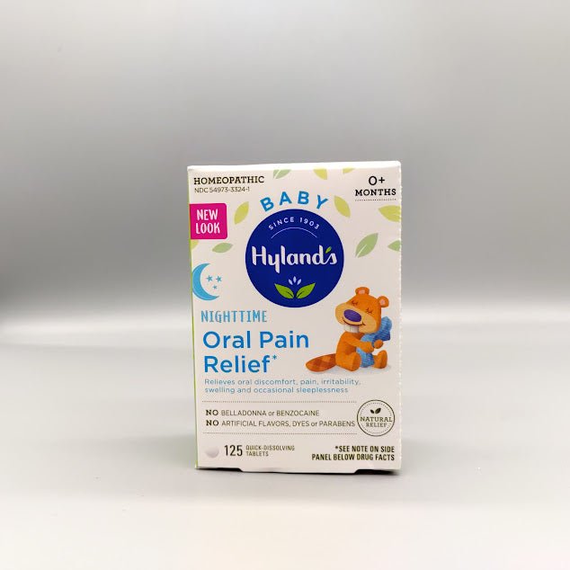 Baby Nighttime Oral Pain Relief Tablets 125 TABLETS