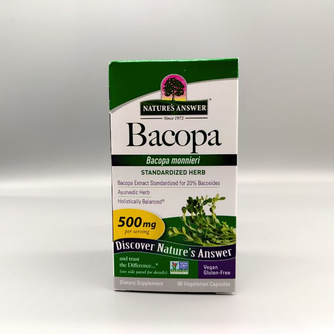Bacopa 500 mg 90 Cap Vegi