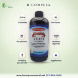 B-Complex Líquido 16 oz Dr. Norman's para Digestión y Energía