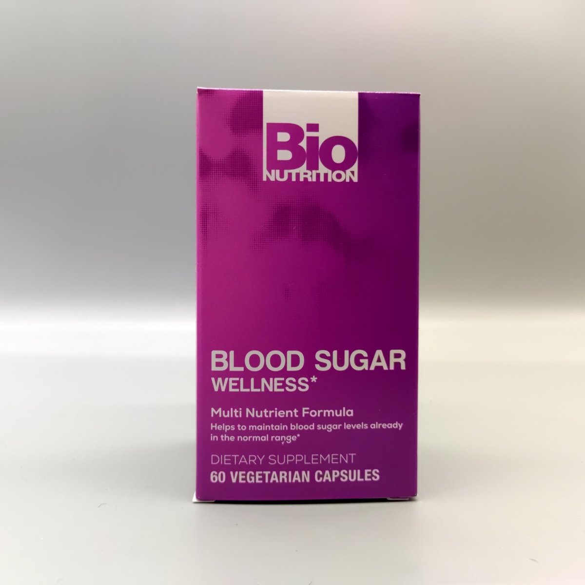 Bio Nutrition Blood Sugar Wellness, 750 MG Veggie Capsules, 60 ea