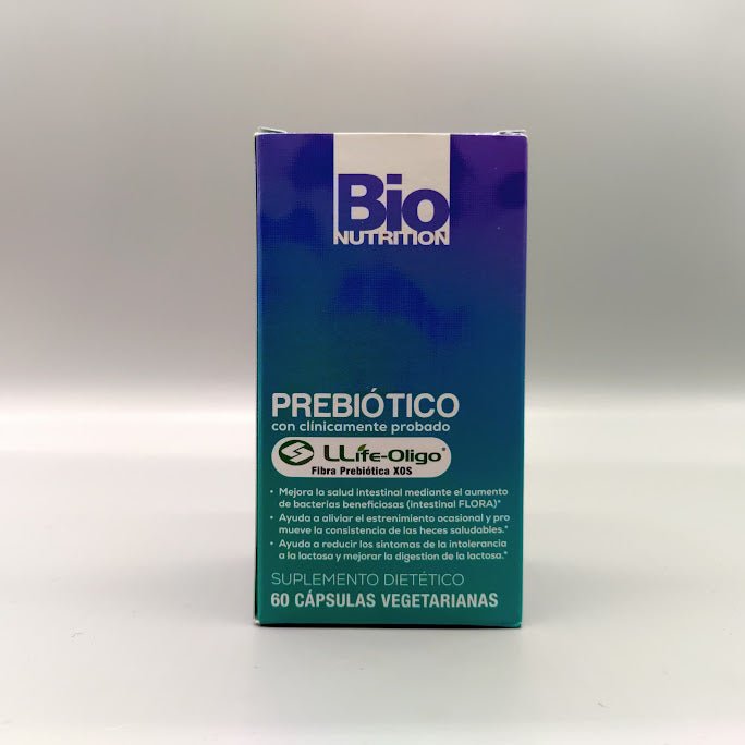 Bio Nutrition Pre-Biotic with LLife-Oligo Prebiotic Fiber XOS -- 1400 mg - 60 Ve  