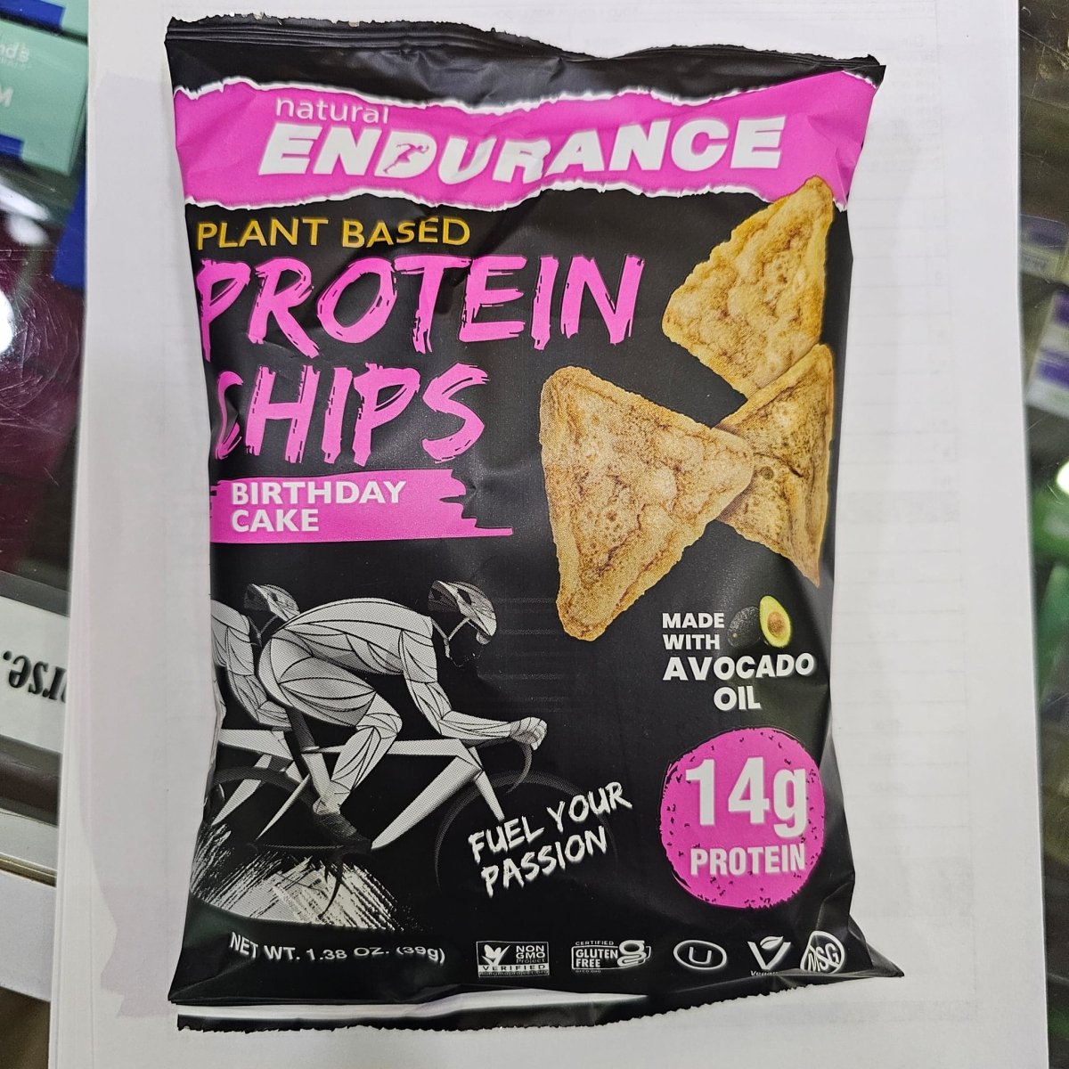 Birthday Cake Protein Chips - Natural Endurance