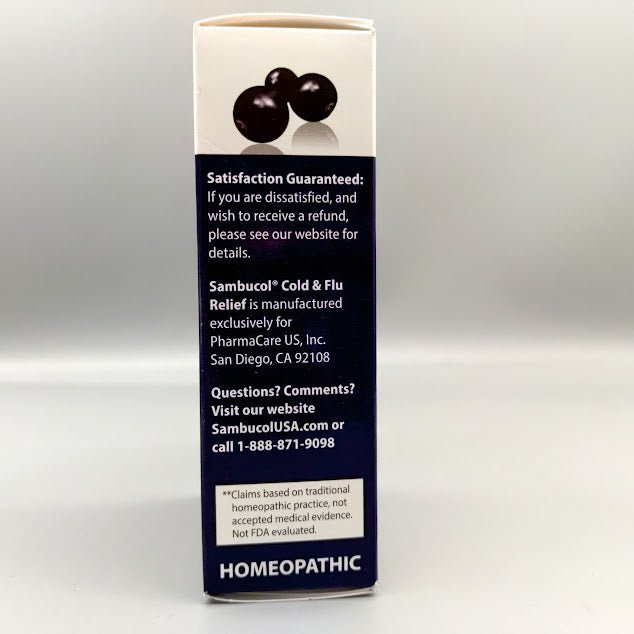 Black Elderberry Cold &amp; Flu 30 Tablets