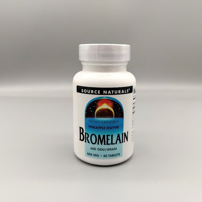 Bromelain - Pineapple Enzyme 600GDU 500mg 60 Tablets