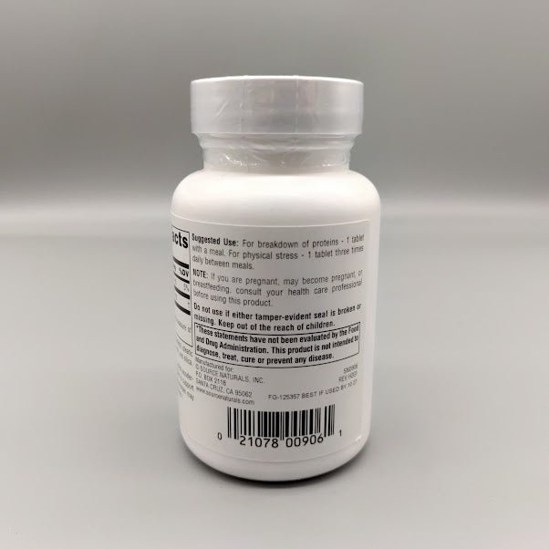 Bromelain - Pineapple Enzyme 600GDU 500mg 60 Tablets