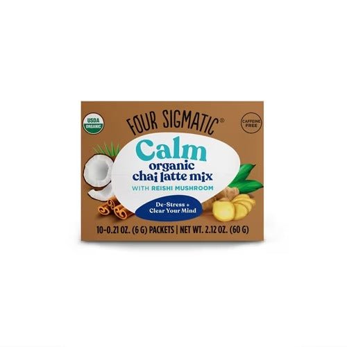 Calm Organic Chai Latte 10 pack Four Sigmatic
