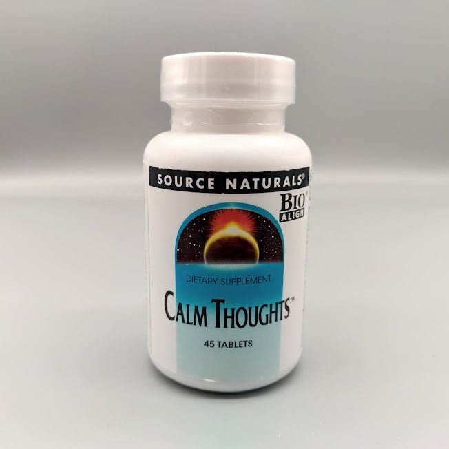 Calm Thoughts - 45 Tablets - Source Naturals