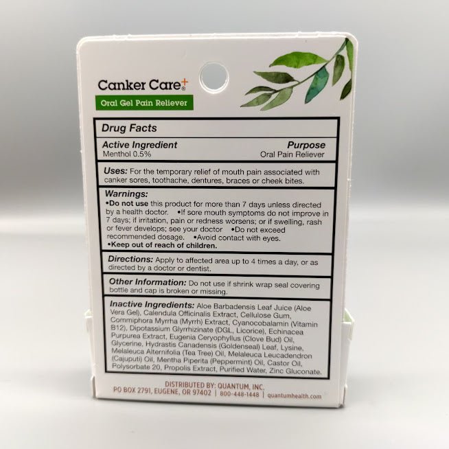 Canker Care+ Gel .33 oz