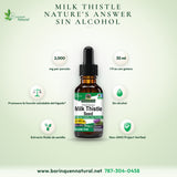 Cardo Mariano en Gotas sin Alcohol Nature's Answer 1 oz 2,000 mg