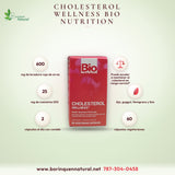 Cholesterol Wellness Bio Nutrition con Levadura Roja y CoQ10, 60 Cáps
