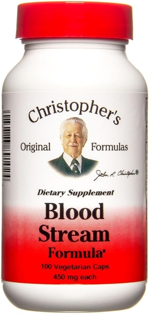 Christopher&#39;s Original Formulas Cleanse Blood Stream 100 Veggie Capsules