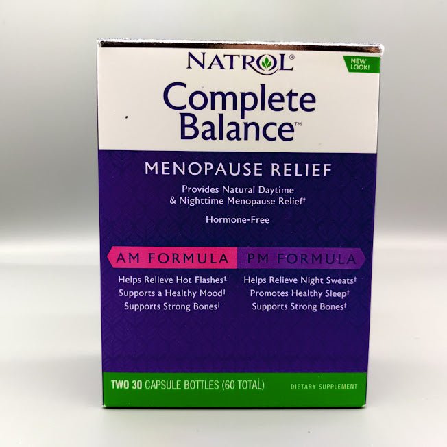 Complete Balance Menopause Relief 2 x 30 Capsule Bottles