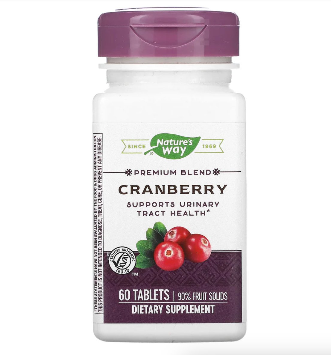 Cranberry Extract - Extracto de arándano - 60 Tabletas