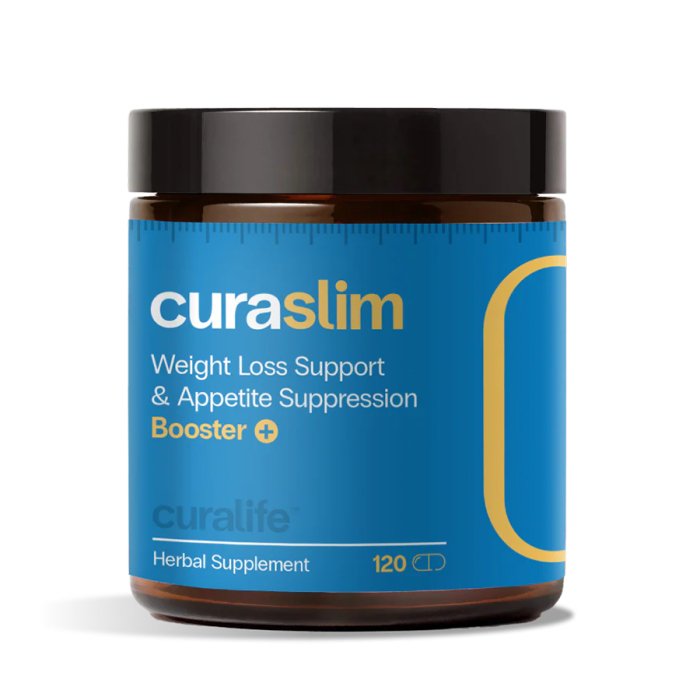 CuraSlim Weight Loss Support &amp; Appetite Suppressant Booster