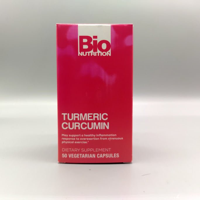 Curcumin 500 (From Turmeric) - 500mg - 50 Vegetarian Capsules