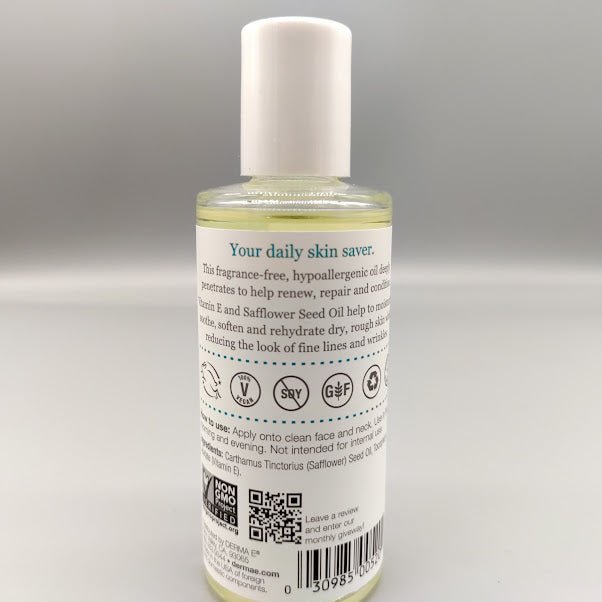 Derma E - Vitamin E Skin Oil 14000 UI - Safflower Seed Oil - 2oz