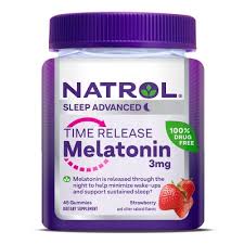Melatonin 3 mg Time Release Gummy – 45 Gomas