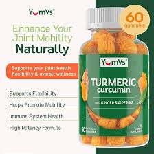 Turmeric W/ Ginger &amp; Black Pepper-60 gummy
