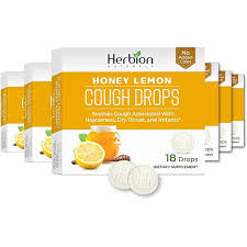 Sugar Free Cough Drops Sabor Naranja – 18 pastillas