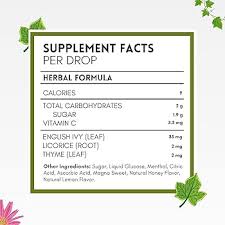 Ivy Leaf Cough Drops – 25 pastillas