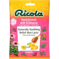 Cough Drops Echinacea Honey Lemon – 19 pastillas