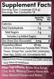 Lozenge Cherry Echinacea Zinc