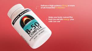 Vitamin B-50 Complex 50 mg 50 tabletas