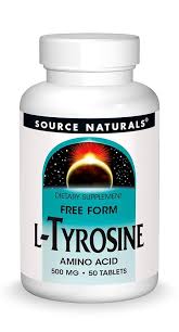 L-Tyrosine Anino Acid 500mg 50 Tablets