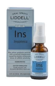 Liddell Homeopathic Insomnia Spray 1 ounce