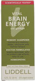 Liddell Homeopathic Vital Brain Energy with Ginkgo 1 ounce