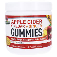 Apple Cider Vinegar &amp; Ginger Gummies (45 gomitas)