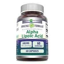 Alpha Lipoic Acid 600 mg 60 cápsulas