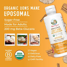 Mary Ruth’s Organic Lion’s Mane Mushroom Liposomal Coffee Cake