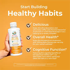 Mary Ruth’s Organic Lion’s Mane Mushroom Liposomal Coffee Cake