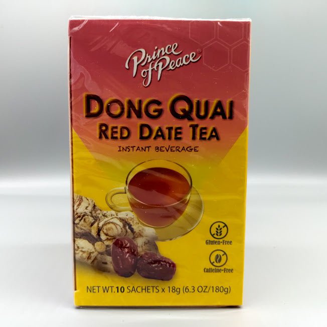 Dong Quai &amp; Red Date Instant Tea 10 bag Prince Of Peace
