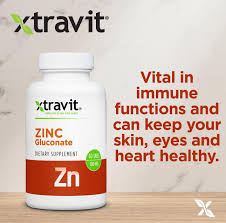 Xtravit Zinc Gluconate 60 Caps
