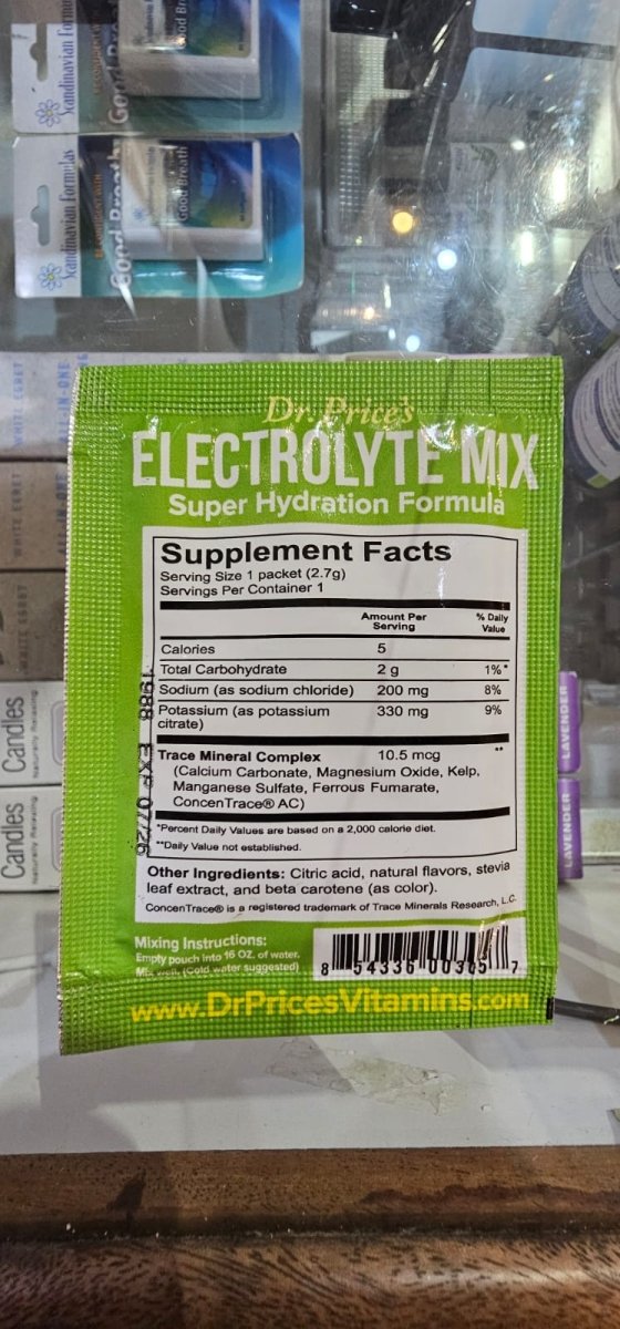 Dr. Price Electrolytes Powder Lemon Lime
