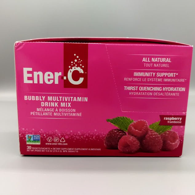 Drink &amp; Mix Powder- Raspberry - 1000mg Vitamin C - 1 or 30 Units