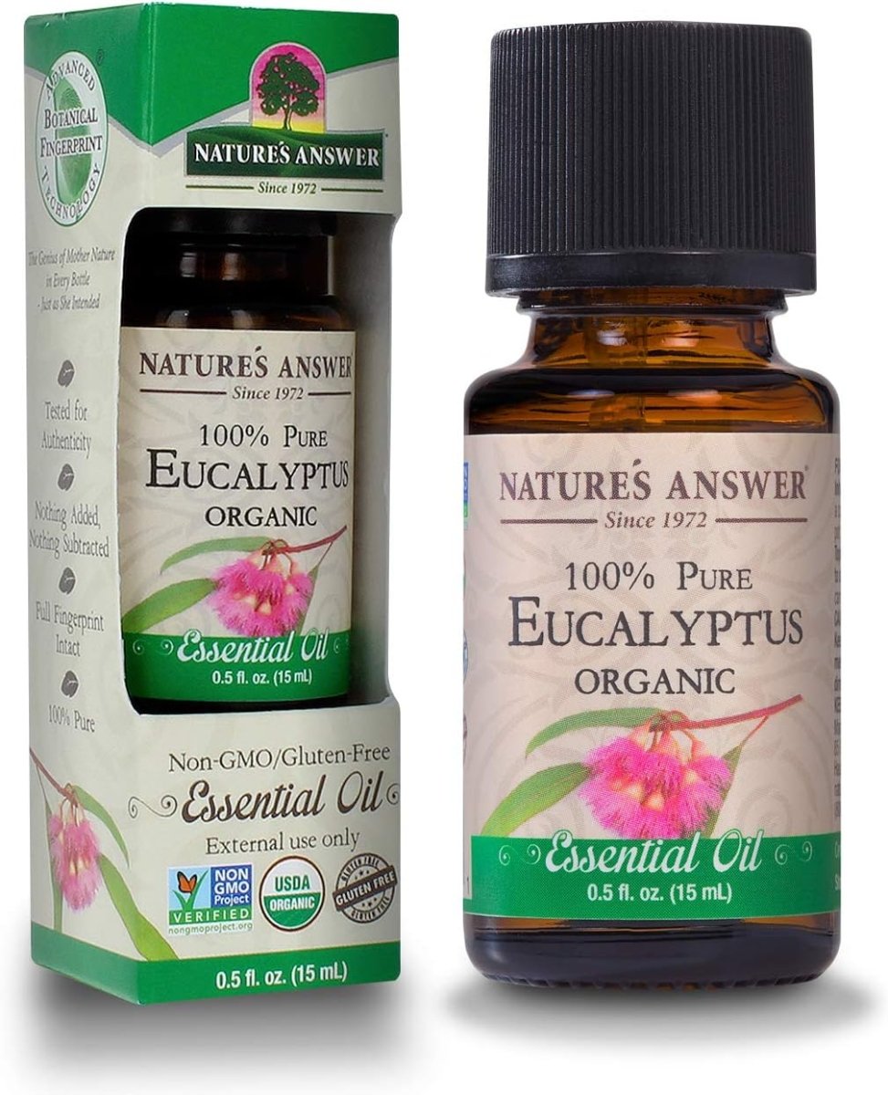 Essential Oil Organic Eucalyptus 0.5 oz