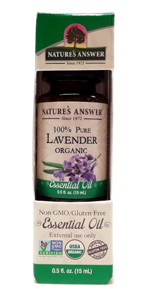 Essential Oil Organic Lavender 0.5 oz